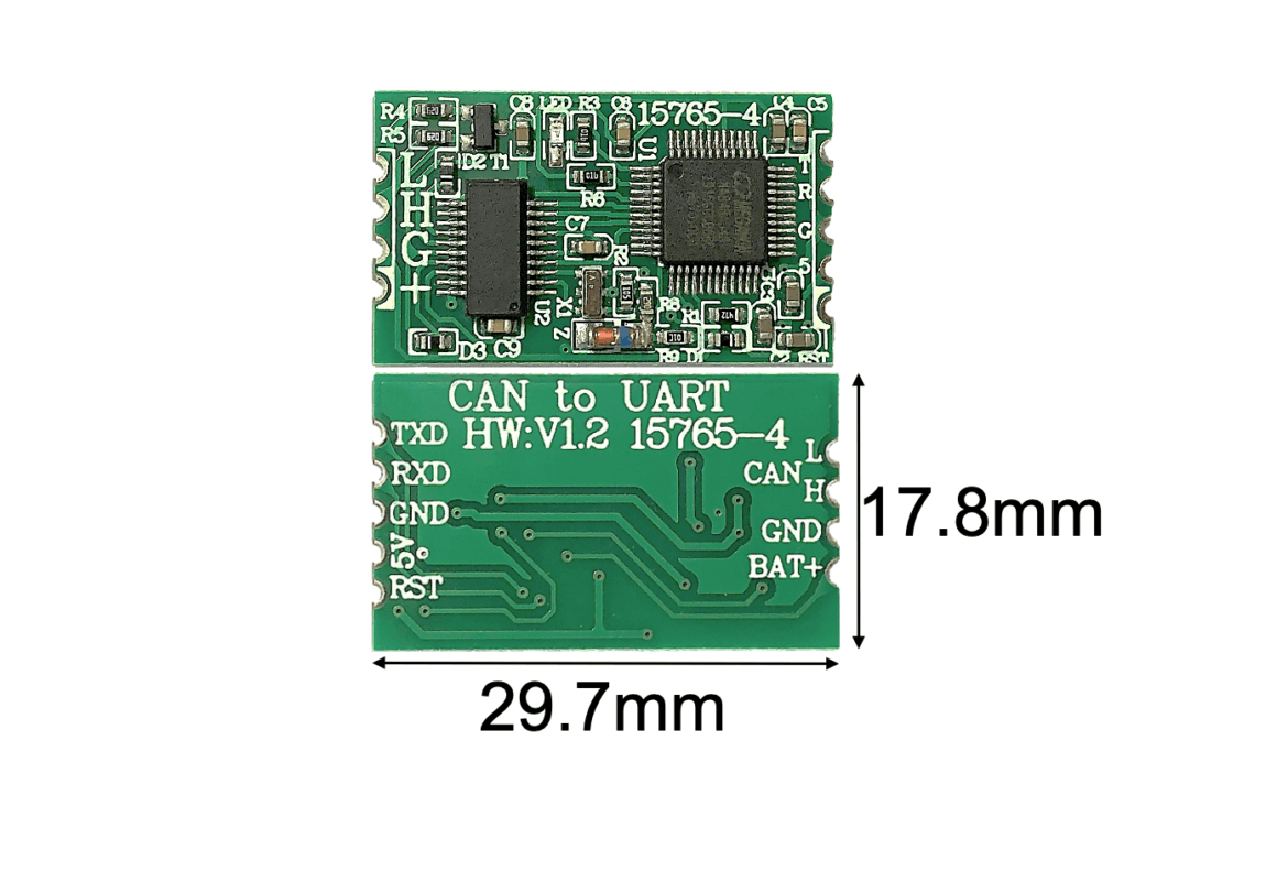 CAN TO UART Converter